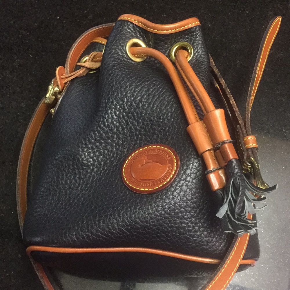 Mini Leather Drawstring Dooney & Bourke Purse